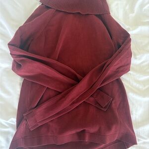 Ann Taylor Deep Red Knit Sweater